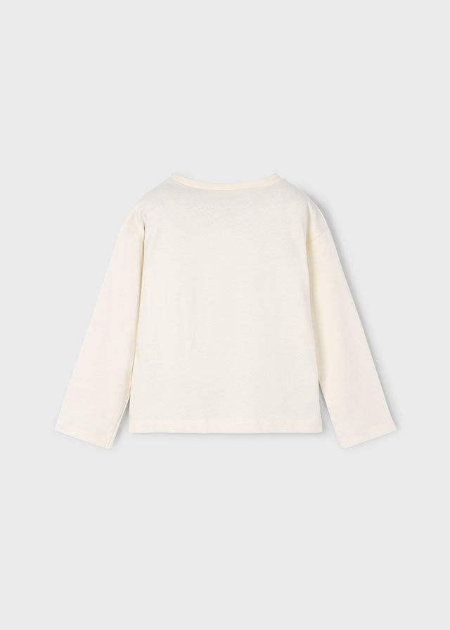 Mayoral Çiçek Detaylı Tshirt 4004