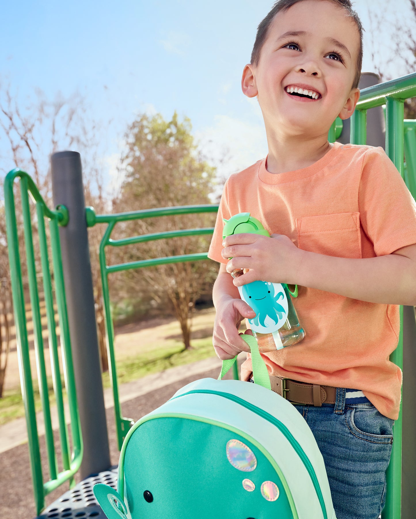 Skip Hop Zoo Pipetli Tritan Suluk Ahtapot