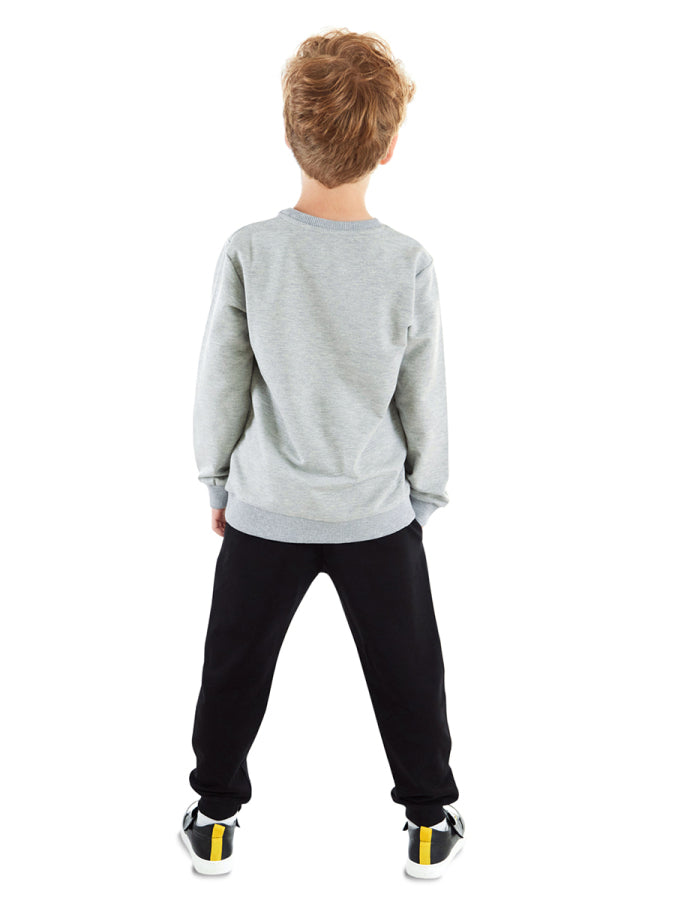 Cesur Erkek Çocuk T-shirt Eşofman Takım