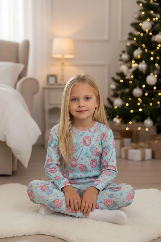 Pueril Çocuk Fitilli İkili Takım- Cupcake