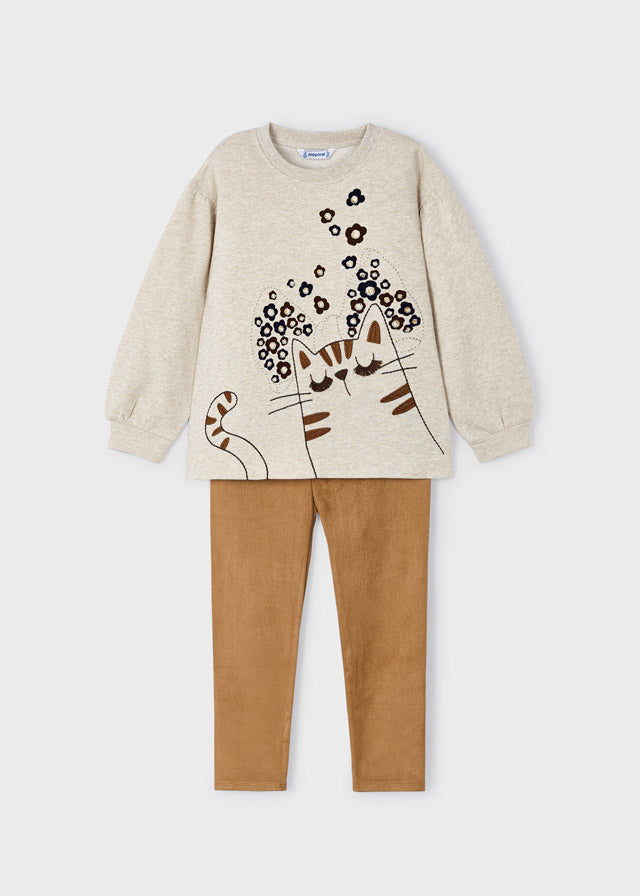 Mayoral Tayt Takım Kahverengi 4789