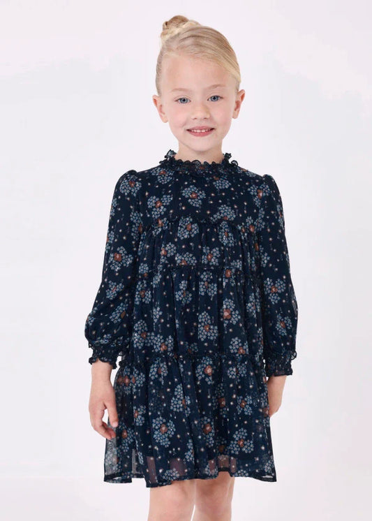 Mayoral Elbise Lacivert 4920