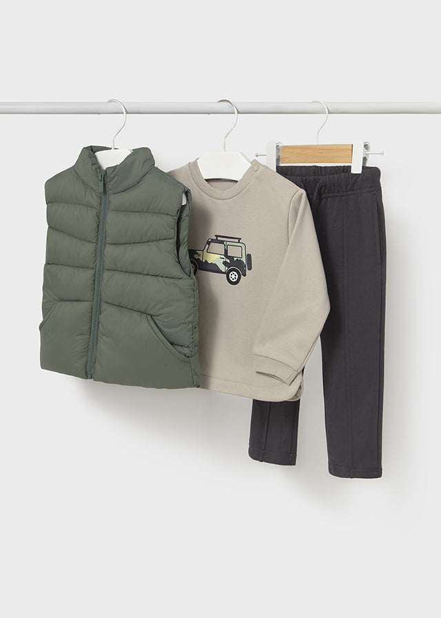 Mayoral 3'lü Pantolon Yelek Set 2649