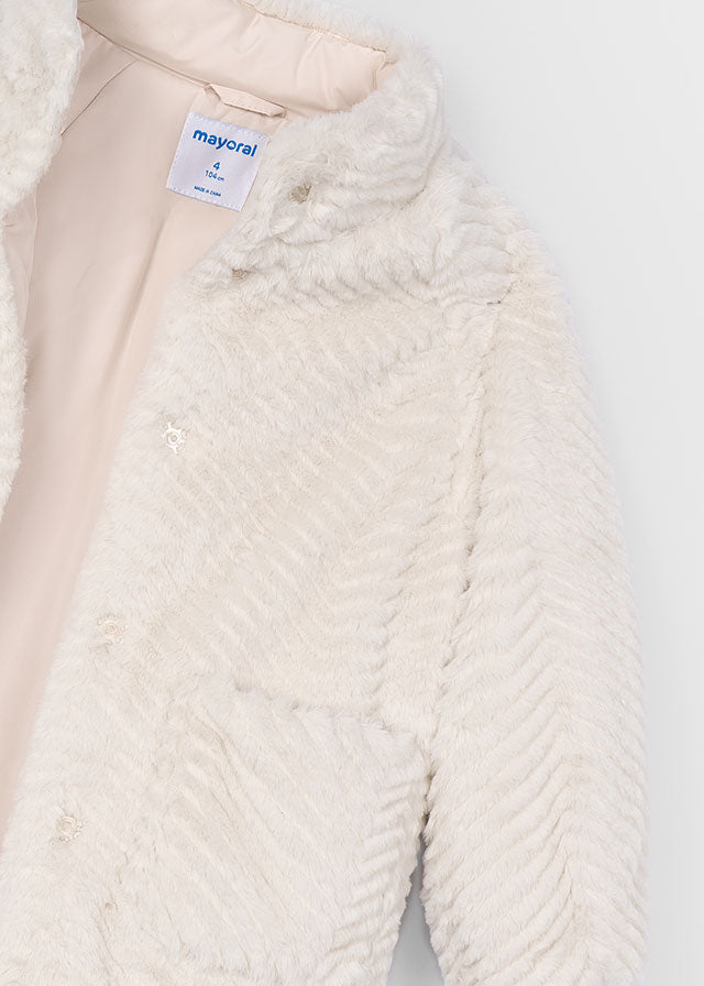 Mayoral Tüylü Mont Krem 4441