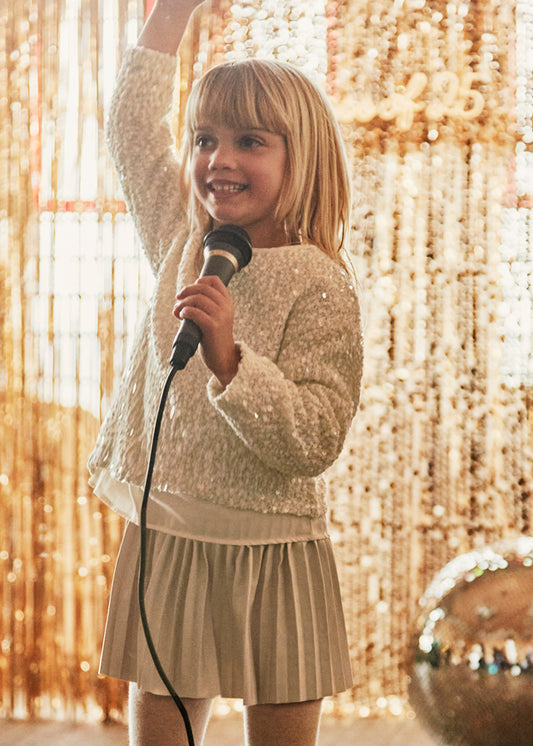 Mayoral Payetli Elbise 4925