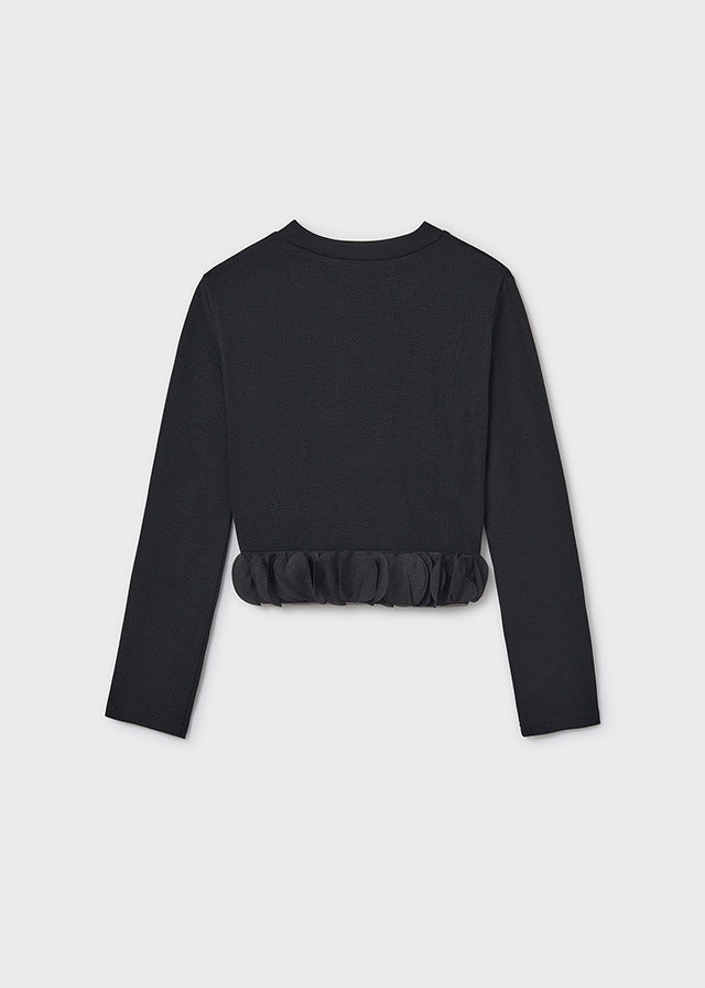 Mayoral Kız Çocuk Siyah Şık Bluz 7030