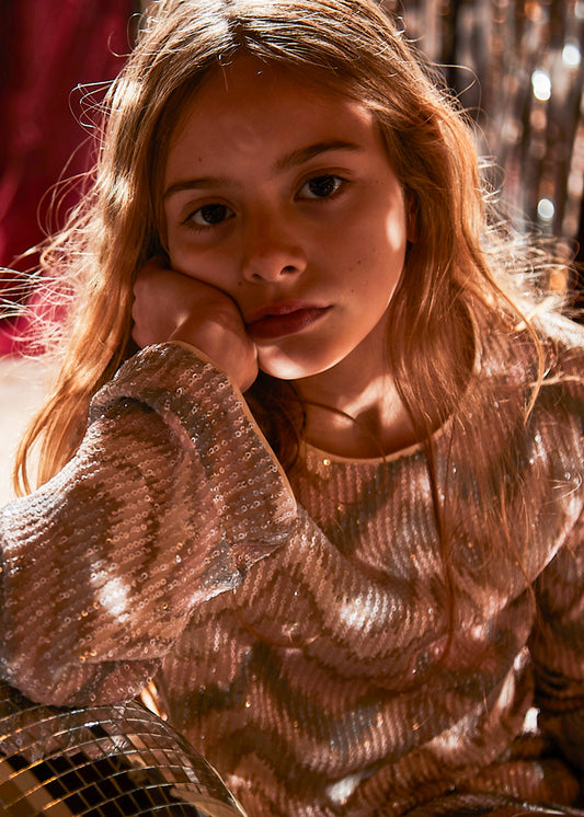 Mayoral Parıltılı Bluz 7031