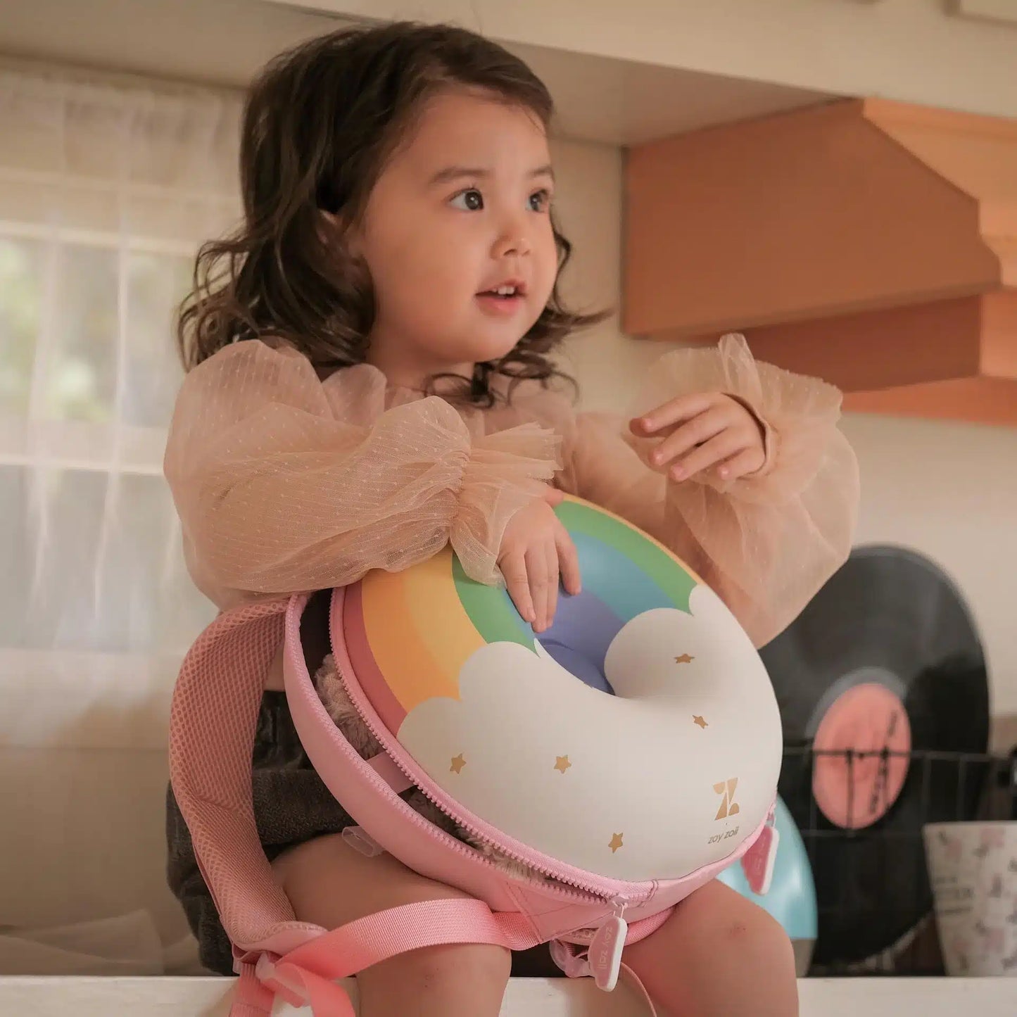 Zoyzoii Donut Serisi Rainbow Sırt Çantası