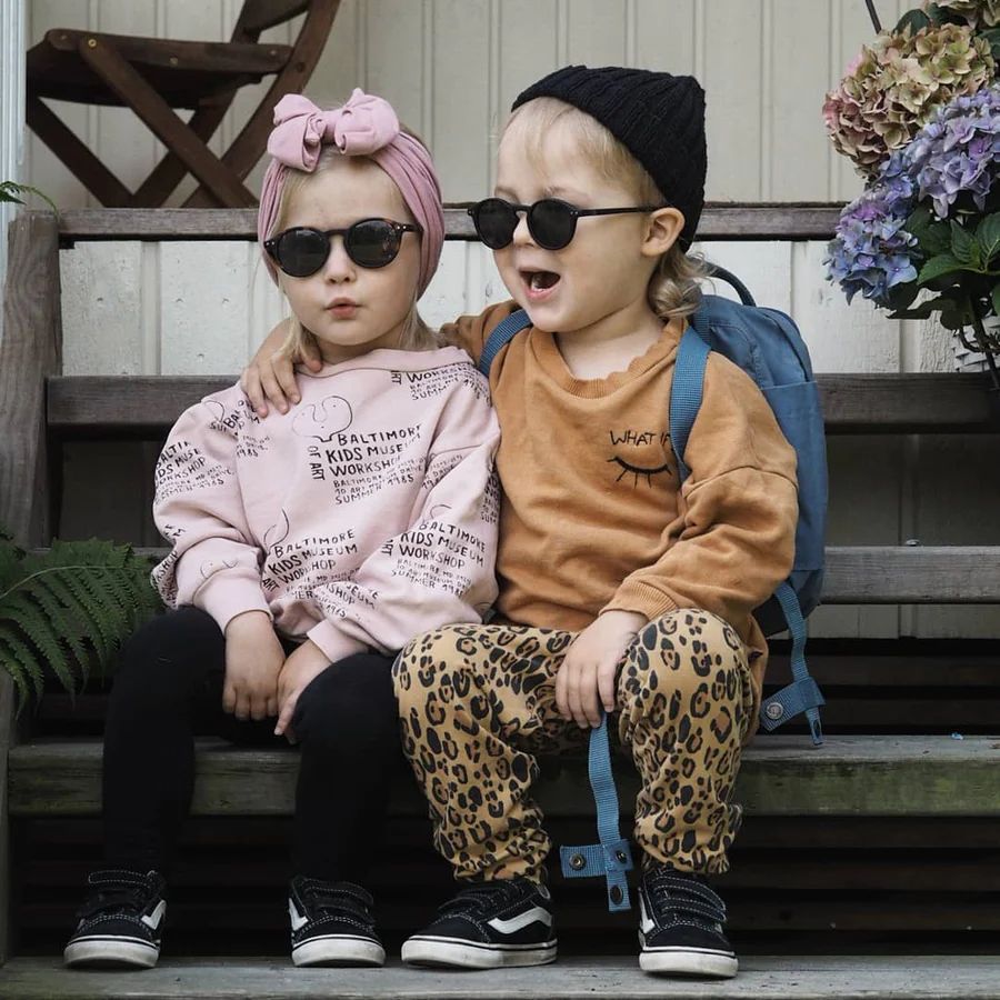 Izipizi Sun Junior #D Tortoise 5-10 Yaş - Kahverengi Çocuk Güneş Gözlüğü