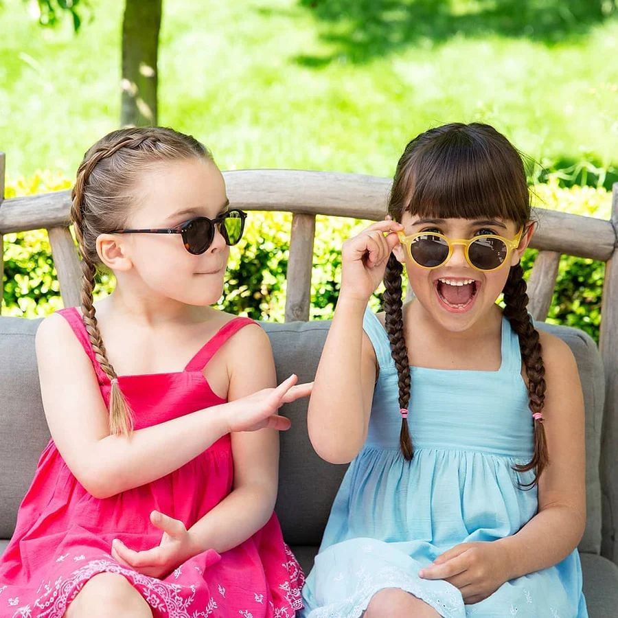 Izipizi Sun Junior #D Tortoise 5-10 Yaş - Kahverengi Çocuk Güneş Gözlüğü