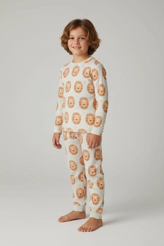 Pueril Çocuk Fitilli İkili Takım-Aslan