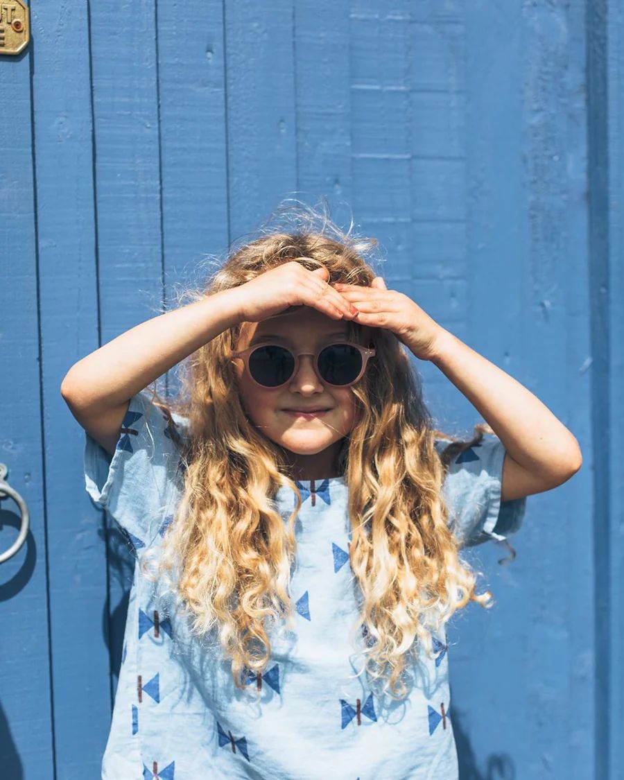 Izipizi Sun Junior #D Pink 5-10 Yaş - Pembe Çocuk Güneş Gözlüğü