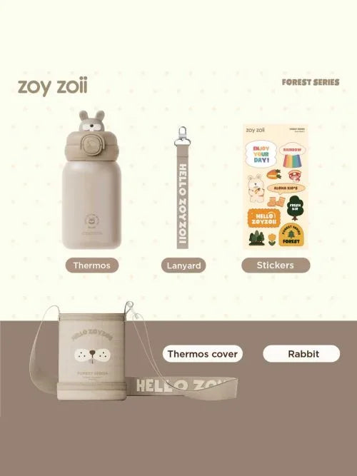 Zoyzoii Animal Serisi Termos – Rabbit