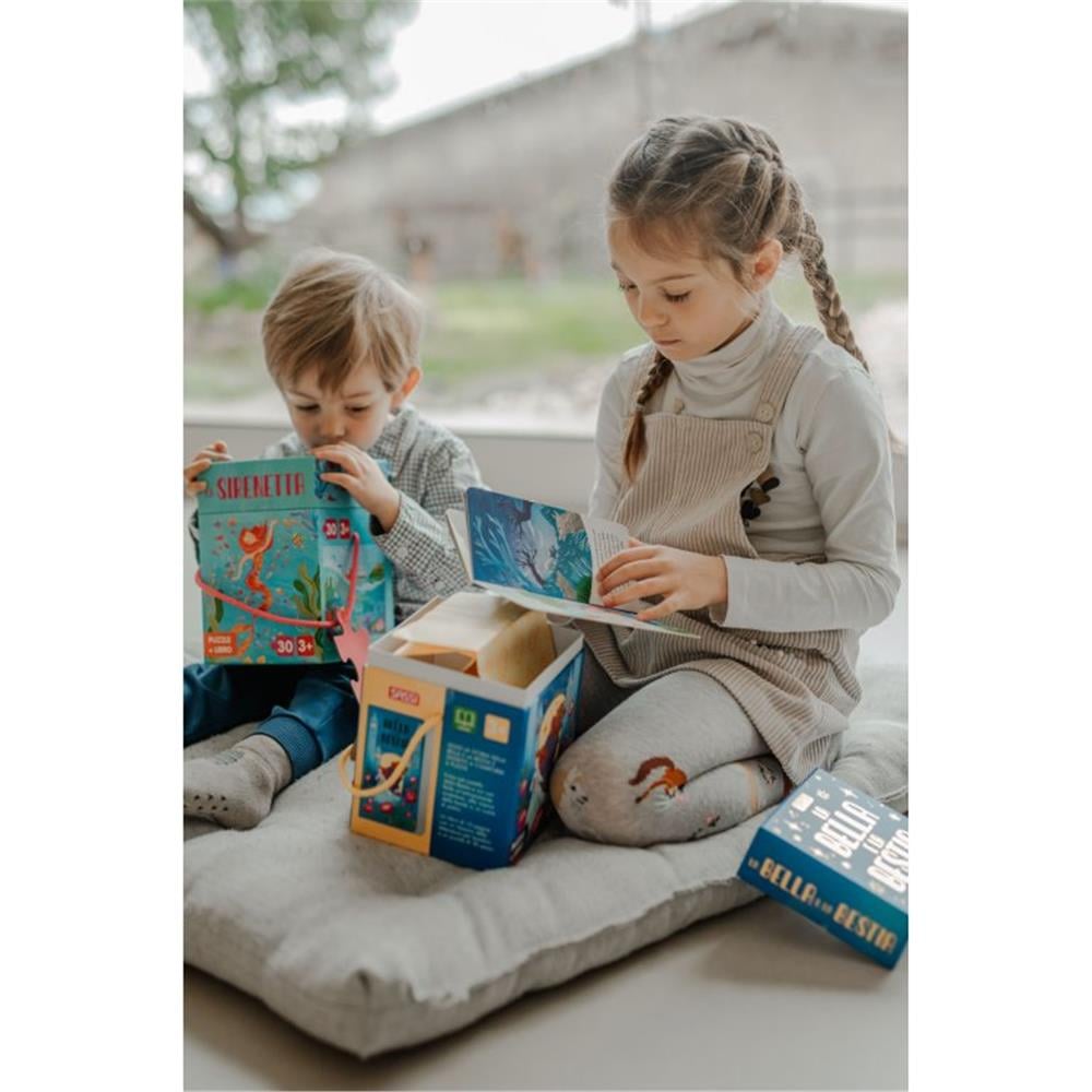 Klasik Masallar Puzzle - Güzel ve Çirkin