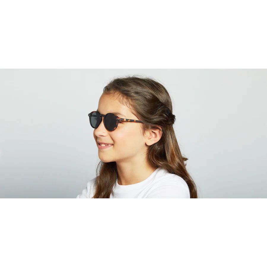 Izipizi Sun Junior #D Tortoise 5-10 Yaş - Kahverengi Çocuk Güneş Gözlüğü