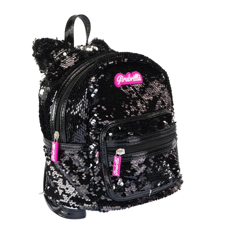 Girabrilla Mini Backpack Kitty Siyah Kız Çocuk Sırt Çantası