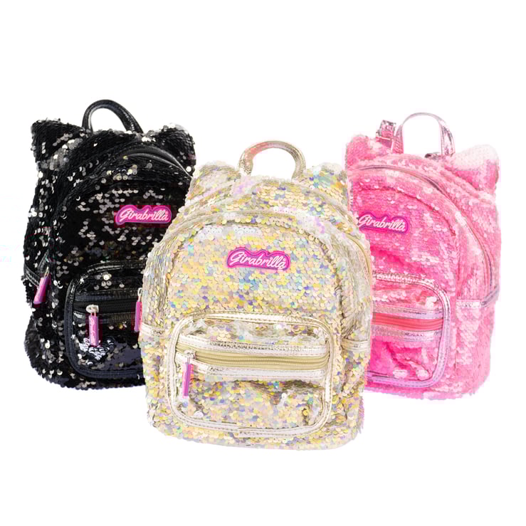 Girabrilla Mini Backpack Kitty Siyah Kız Çocuk Sırt Çantası