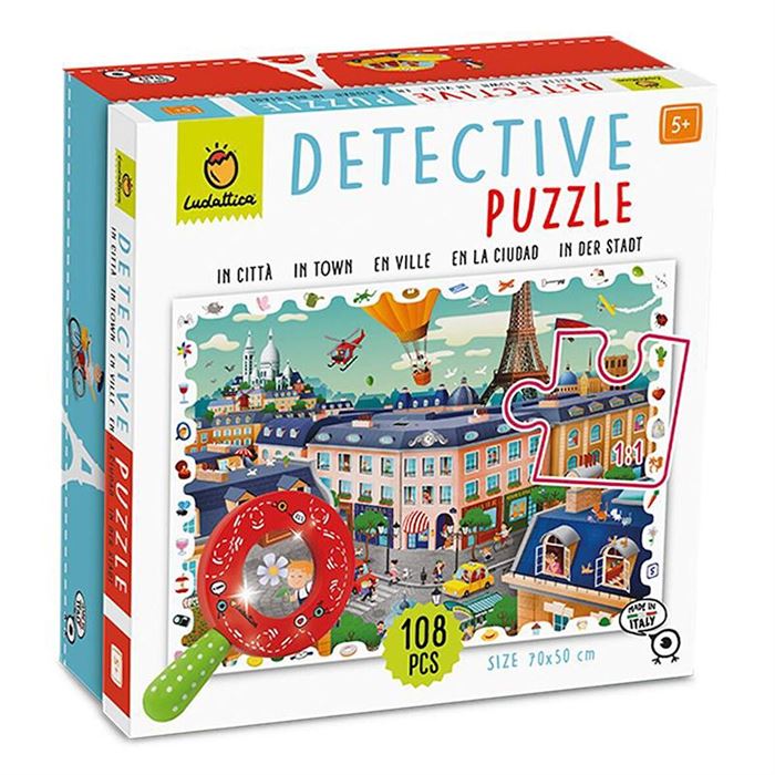 Ludattica In Town - Detective Puzzle
