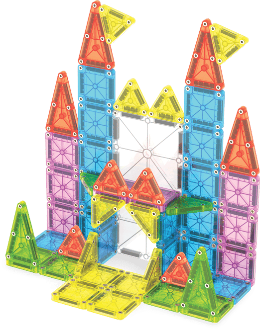 MAGNA-TILES® - Travel Set - Seyahat Seti - 55 Parça