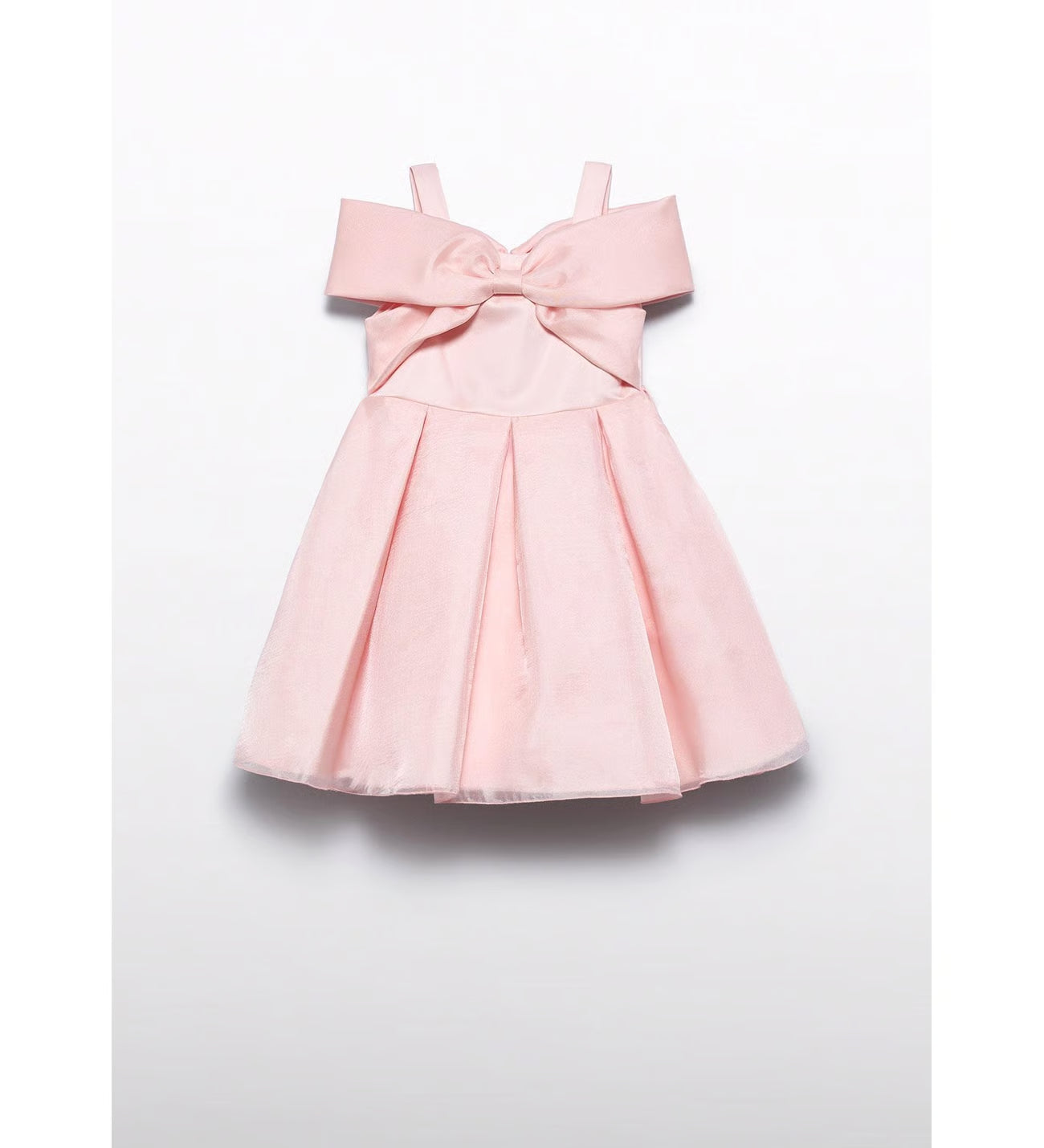 Abel&Lula Pembe Organze Fiyonklu Abiye Elbise