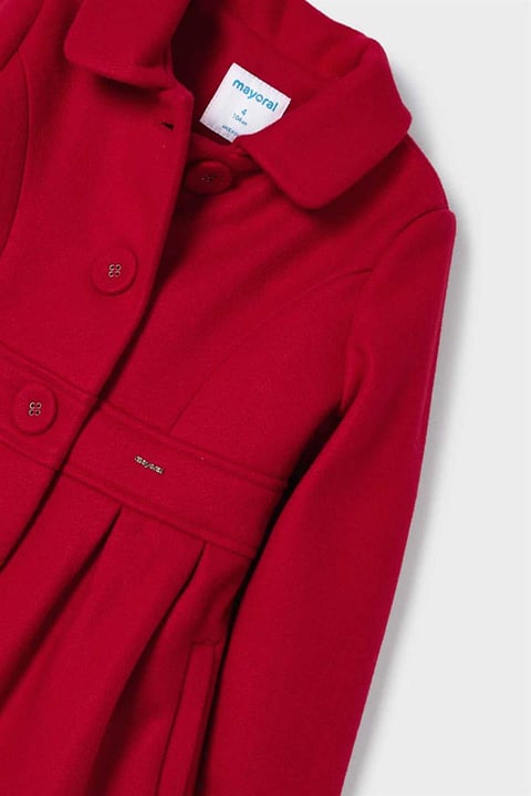 Mayoral Kız Çocuk Kırmızı Kaban