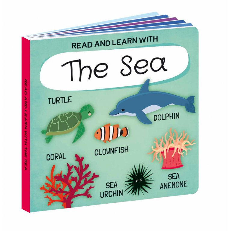 Sassi Read and Learn With the Sea - Book and Puzzle