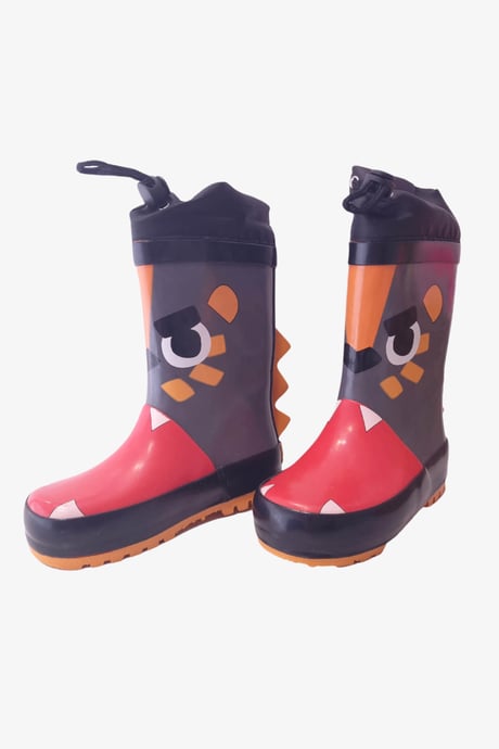 Tuc Tuc Figürlü Erkek Yağmur Botu - Antrasit