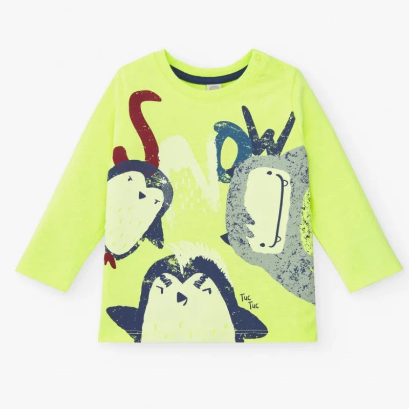 Tuc Tuc Erkek Çocuk Yeşil T-shirt