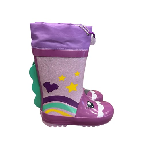 Tuc Tuc Kız Çocuk Yağmur Botu Kauçuk-Lila
