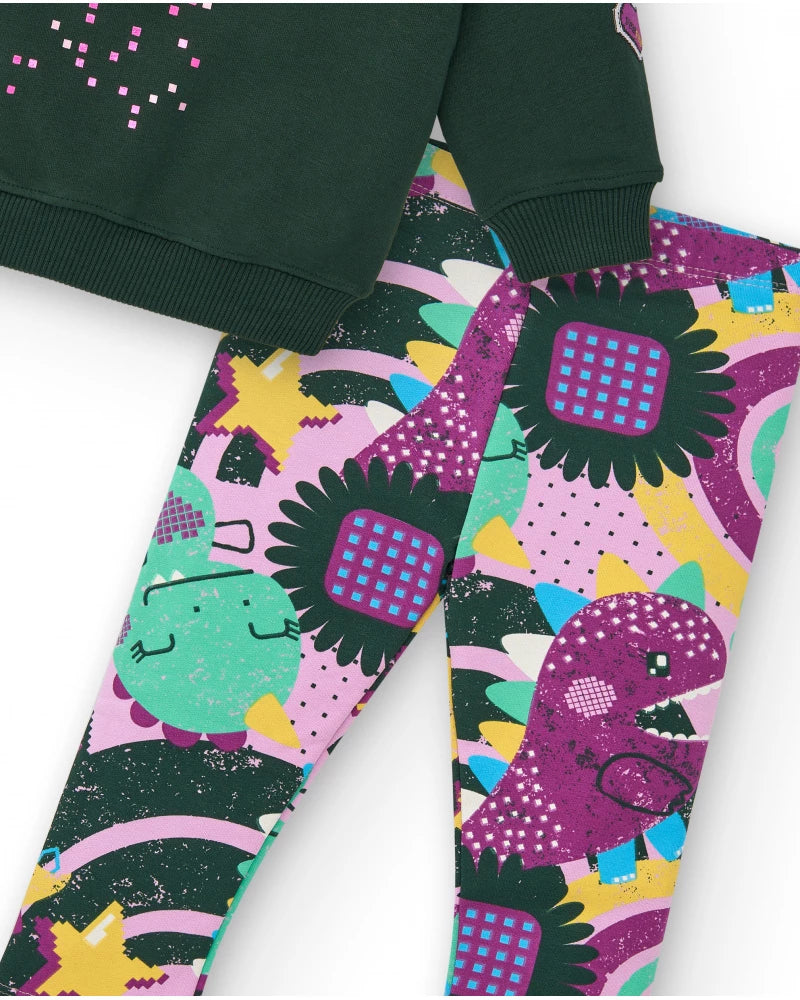 Tuc Tuc Kız Çocuk Tayt Takım