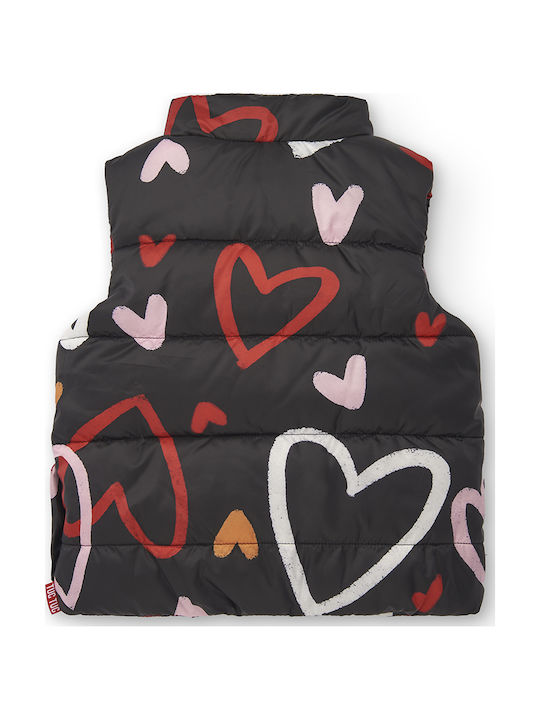 Tuc Tuc Kız Çocuk Kalpli Yelek