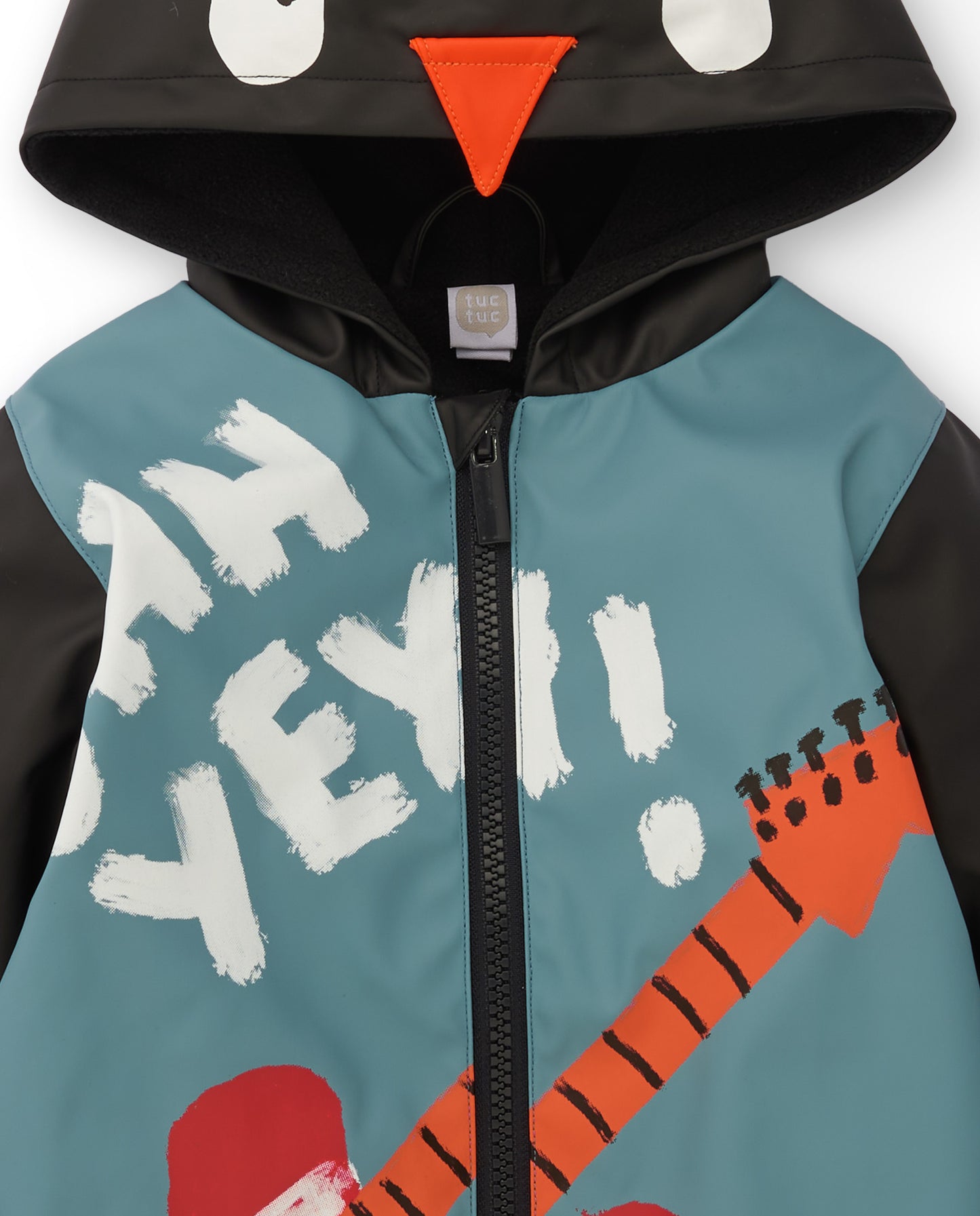 Tuc Tuc Yağmurluk Siyah 9036